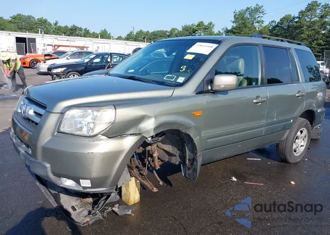 2007 Honda Pilot Ex-L z USA, uszkodzony, nr VIN 5FNYF18637B024188